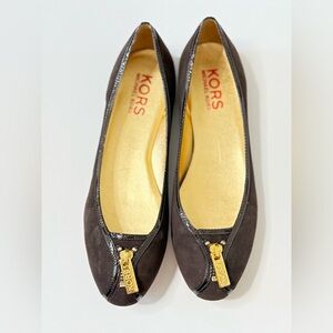 Michael Kors Suede Ballet Flats